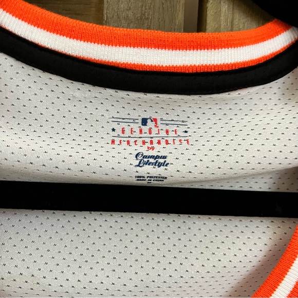 San Francisco Giants V Neck Top Genuine Merchandise by Campus Lifestyle Medium - Picture 2 of 9